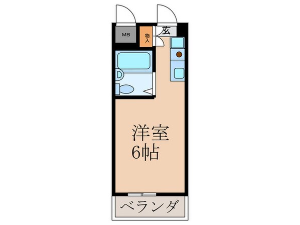 ヴィップハイツの物件間取画像